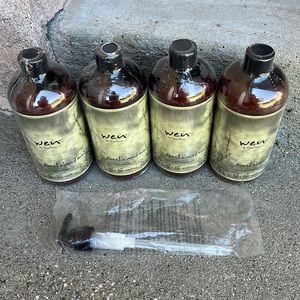 4 Wen by Chaz Dean Sweet Almond Mint Cleansing Conditioner Bottles